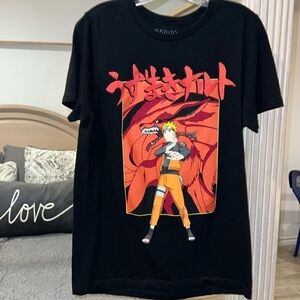 Naruto Men’s Shippuden Collection Graphic Tee Size Medium